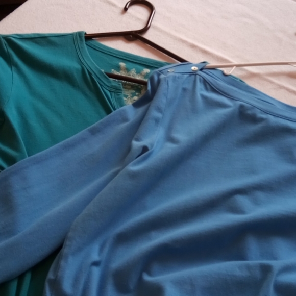 Long sleeve blue shirt - Picture 10 of 10